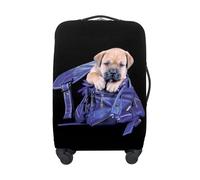 Adorila Housse de protection pour valise, élastique, lavable, Chiot, XXL, Portable