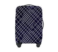 Adorila Housse de Protection pour Valise, Lavable, élastique, Treillis Diagonal, L