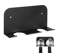 Adorila Porte-filtre mural à 2 emplacements pour machine à expresso, support mural pour porte-filtre de 58 mm, 54 mm, 51 mm