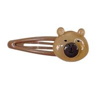 Adorkable Pince à cheveux en forme d'animal de dessin animé pour filles enfants Barrettes rongeurs Capybaras Épingles à cheveux faites à la main Jolies épingles à cheveux