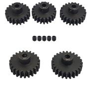 ADORLY Pignon en acier 32P 3,175 mm tige 20T 21T 22T 23T 24T avec clé hexagonale pour tuyaux Traxxas Slash 2WD Rustler 4X4 VXL Slash 4X4 Bandit Nitro Stampede E Revo Maxx Upgrades Parts