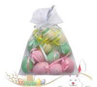 Adornos De Huevos De Pascua, Adornos De Huevos De Pascua,Decoración De Pared De Huevos De Pascua, Carteles De Pascua - El Árbol De Pascua Multicolor Adorna La Decoración Interior Al Aire Libre, De