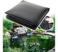 Adoture Liner de Bassin pour à Poissons, Bâches Souples pour Bassin, Doublure à Membrane préformée pour Jardinage de Piscine 3 x 2m x 0.1mm