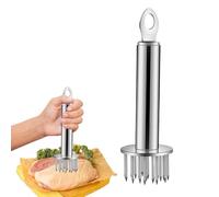 Adoucisseur de steak, agrafeuse à viande - Fouet à viande avec aiguille en acier inoxydable | Adoucisseur de marteau à viande, outil d'adoucisseur d'agrafage de viande, outils r