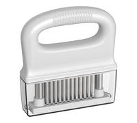 Adoucisseur De Viande Manuel - Outil Professionnel Pour Briser Les Fibres En Acier, Dispositif De Presse Manuel Robuste À 48 Aiguilles, Instrument De Préparation De Cuisine | Solution D'entretien