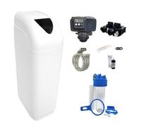 Adoucisseur D'eau 25l Vanne Fleck 5600 Sxt Complet Bac Blanc - Kit Essentiel
