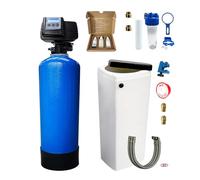Adoucisseur D'eau Bi Bloc 16l Fleck 5600 Sxt Complet Avec Accessoires