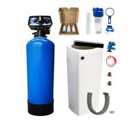 Adoucisseur D'eau Bi Bloc 20L Fleck 5600 Chronométrique Mécanique Complet Avec Accessoires