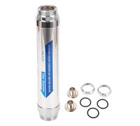 Adoucisseur D'eau sans Sel Détartrant Magnétique en Acier Inoxydable Système de Détartrage pour Douche Lave-vaisselle Chauffe-eau Solaire (1/2 pouce (DN15))