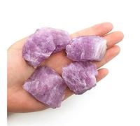 ADovz Pierre de Kunzite spodumène Violet Naturel Cristal Brut Pierres brutes Originales Cristaux de Quartz naturels 1pc JIZTGEDM (Size : 30-50 Grams)