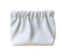 AdOvz Trousse de rangement en cuir imperméable pour rouge à lèvres, fond de teint, éponge de maquillage, écouteurs, bijoux, sans fermeture éclair, sac de voyage pour petit kit de voyage pochette de