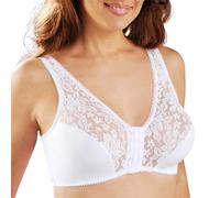 ADovz Yodaer Soutien-gorge correcteur de posture à fermeture avant, entièrement en dentelle sans fil dans le dos et soutien de la posture avec fermeture à l'avant