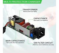 Adp-180Tb H 20V 9A 180W 6.0X3.7Mm Chargeur Adaptateur Remplacement Pour Rog Zephyrus Ga502 Ga502D Ga502Du Fx705D Fx705Dt Fx705Du Fx705Dy[Z4349]