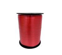 AdP - Bobine de Ruban Bolduc - 500mx7mm - Ruban décoratif cadeau, DIY, Emballage Cadeau, fêtes noël, anniversaires (ROUGE/00)
