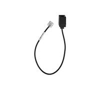 ADP RJ45-RJ9 - Prise de casque micro - RJ-45 mâle pour RJ-9 femelle - noir