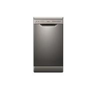 Amica Lave-vaisselle ADP1002S Largeur 44,8 cm Profondeur 60 cm Hauteur 84,5 cm Argent Gris G