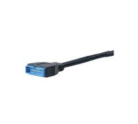 - Adpatateur interne USB - embase USB à 9 broches (F) pour tête 19 broches USB 3.0 (M) - 10 m - noir