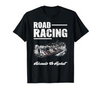Adrenalin sur Asphalte Moto Moto Course DE Route T-Shirt