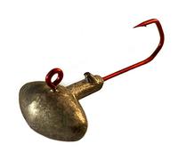 Adrenalin VMC Lot de 25 têtes d'œuf de Football en Forme de tête de Jigkopf Taille 3/0 14 g