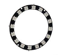 Adressable WS2812 Anneau LED 5050 Full Color Pixel Module pour Arduino pour Raspberry Pi Stage Light DIY Projects 5V Power (16LED)