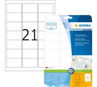 Adresses Premium A4, bleu 63,5x38,1 mm Papier mat 525 St.