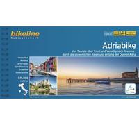 Adriabike Von Tarvisio über Triest und Venedig nach Ravenna - durch die slowenischen Alpen und entlang der Oberen Adria - L'équipe Bikeline - Esterbauer - broché - Guide
