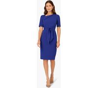 Adrianna Papell Adrianna Papell Blue Asymmetrical Short Dress Blue EU 44 (UK 16)