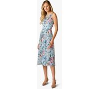 Adrianna Papell Adrianna Papell Blue Embroidered Dress Blue EU 44 (UK 16)