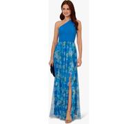 Adrianna Papell Adrianna Papell Blue Sweetpea Combo Gown Blue EU 38 (UK 10)