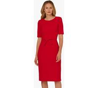Adrianna Papell Adrianna Papell Red Mini Bow Front Sheath Dress Red 8