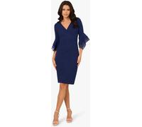 Adrianna Papell Robe mi-longue Adrianna Papell crêpe Bleu EU 34 (UK 6)