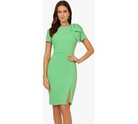 Adrianna Papell Robe mi-longue plissée à naud Adrianna Papell Vert EU 42 (UK 14)