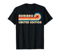ADRIANO Surname Retro Vintage 80s 90s Birthday Reunion T-Shirt