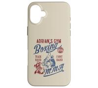 Adrian's Gym Boxe MMA Rétro Design pour Le nom Adrian Coque pour iPhone 16 Plus