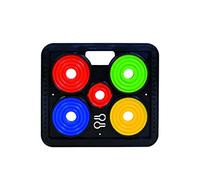 Adriatic 385 Beach Toys Jeu d'assiettes avec Panier 80 cm