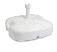 Adriatic Base Parasols Plastique Blanche