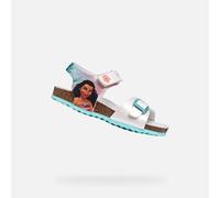 Geox Sandales J Adriel Girl G blanc/Watersea Taille 24 EU