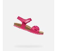 Geox J Adriel Girl C Sandale, DK Fuchsia, 28 EU