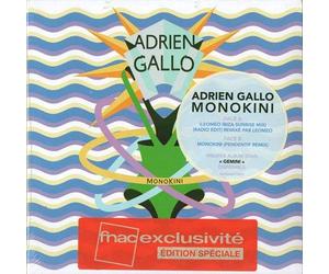 ADRIEN GALLO - 45 Tours Adrien Gallo Monokini edition FNAC