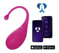 Adrien Lastic Palpitation - œuf vibrant connecté - silicone rose