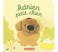 Hélène Chétaud – Adrien petit chien – Livre marionnette pour bébé dès 3 mois – Cartonné