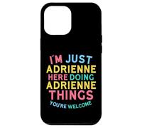 Adrienne Fait des Choses drôles avec Adrienne Name Coque pour iPhone 12 Pro Max