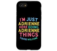 Adrienne Fait des Choses drôles avec Adrienne Name Coque pour iPhone SE (2020) / 7/8