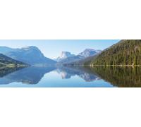 adrium Tableau acrylique 120 x 40 cm : randonnée dans la gamme Wind River dans le Wyoming, aux États-Unis, saison estivale (207836057)