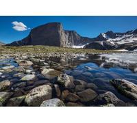 adrium Tableau acrylique 60 x 40 cm : randonnée dans la gamme Wind River dans le Wyoming, aux États-Unis, saison estivale (205553921)