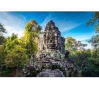 adrium Tableau acrylique 80 x 50 cm : le temple Angkor Wat au Cambodge est le plus grand monument religieux au monde