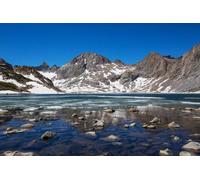 adrium Tableau acrylique 90 x 60 cm : randonnée dans la gamme Wind River dans le Wyoming, aux États-Unis, saison estivale (205432646)