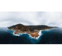 adrium Tableau composite en aluminium 130 x 70 cm : vue de l'air du pont Sea Cliff, Wollongong, Illawarra, Nouvelle-Galles du Sud (230179048)