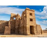 adrium Tableau composite en aluminium 140 x 90 cm : temple Medinet Habu à Louxor, Vallée du roi, Égypte (196675149)