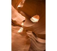 adrium Tableau composite en aluminium 40 x 60 cm : Antelope Canyon près de Page, la célèbre fente Canyon dans le parc tribal d'Antelope Canyon Navajo (9304492)
